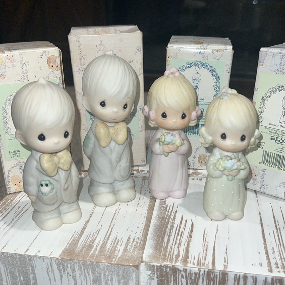 Precious Moments Wedding Party- 4 Pieces in total